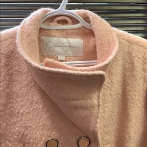 Pink Jessica Simpson Pea Coat